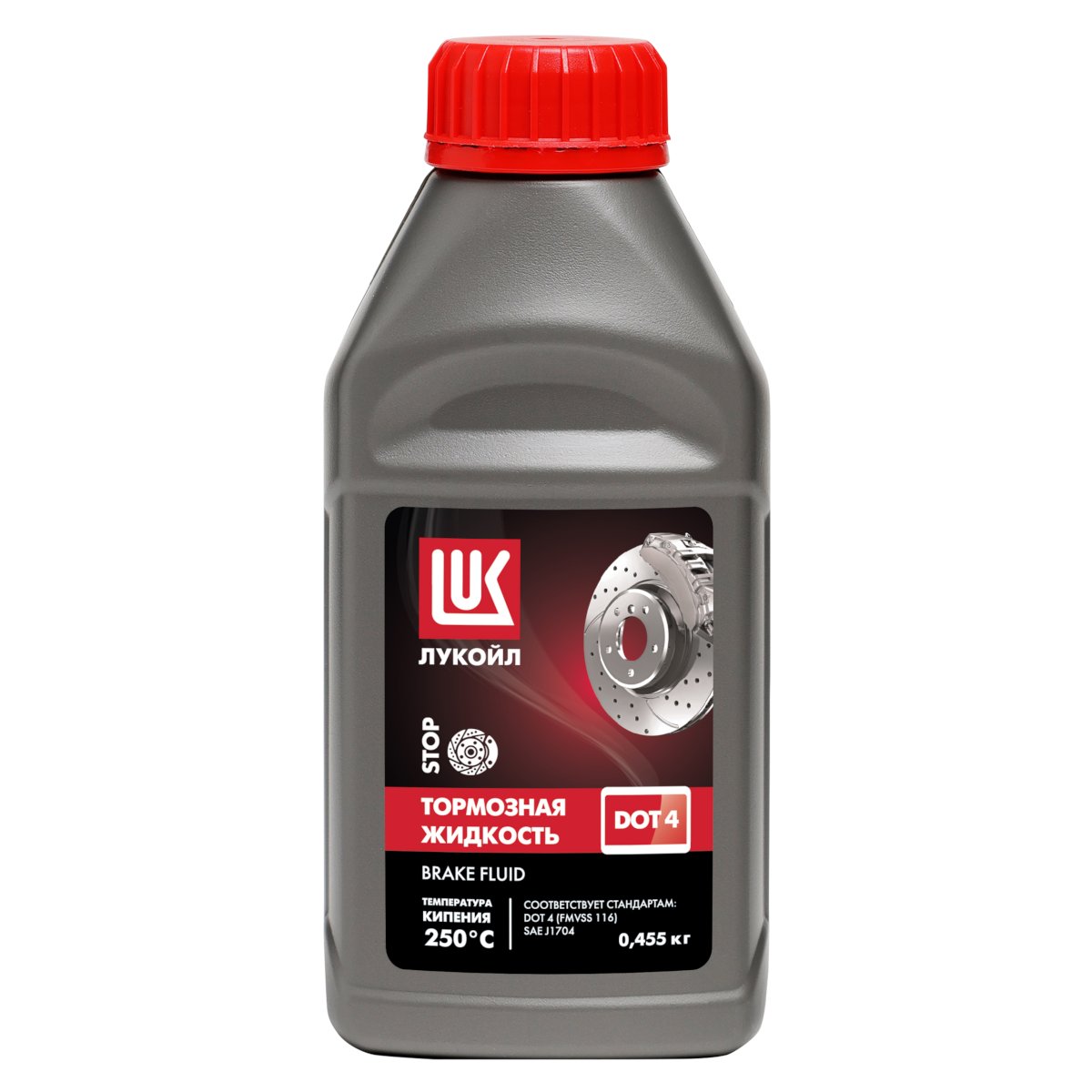 Жидкость тормозная LUKOIL DOT 4 455гр от магазина Лубриком