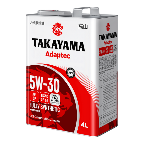 5W30 SP/GF-6A TAKAYAMA ADAPTEC 4л (металл) синтетическое от магазина Лубриком
