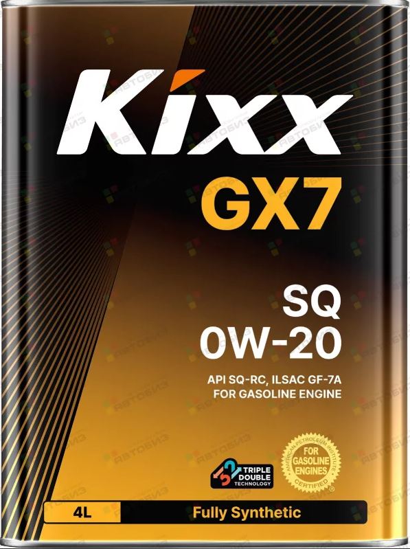 0W20 SQ/GF-7A KIXX GX7 4л синтетическое от магазина Лубриком