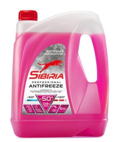 Антифриз SIBIRIA ANTIFREEZE G12+ red -50 5кг от магазина Лубриком