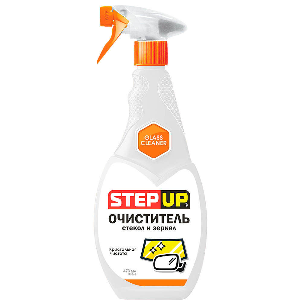 5562SP Очиститель стекол и зеркал StepUp 473мл от магазина Лубриком