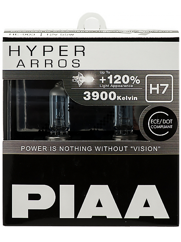 Лампа накаливания PIAA BULB HYPER ARROS 3900K HE-903 (H7) от магазина Лубриком