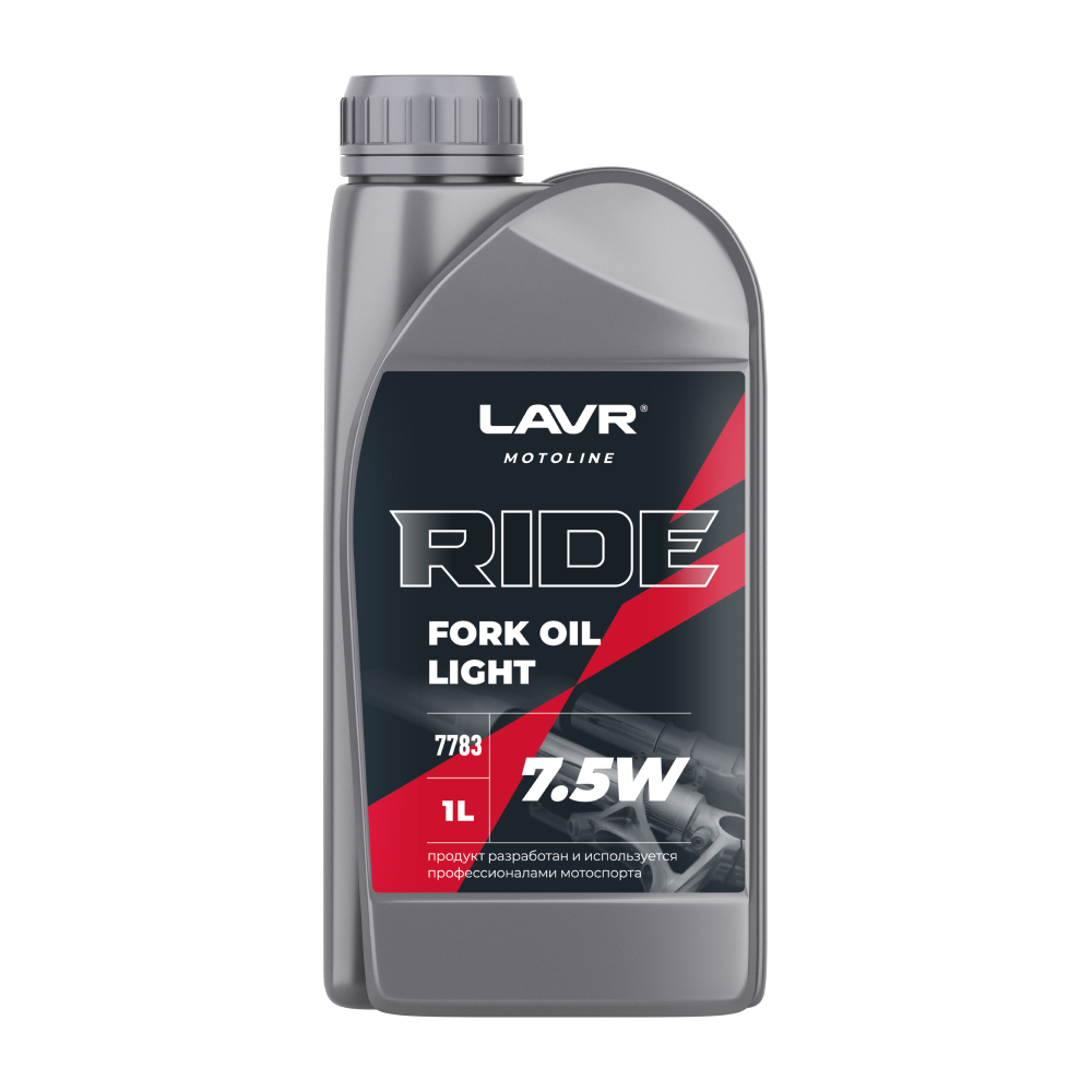 7,5W LAVR MOTOLINE RIDE FORK OIL 1л от магазина Лубриком