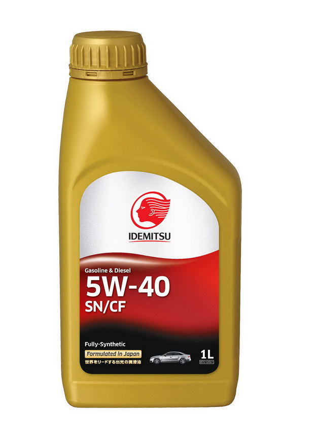 5W40 SN/CF IDEMITSU F-S 1л синтетическое от магазина Лубриком