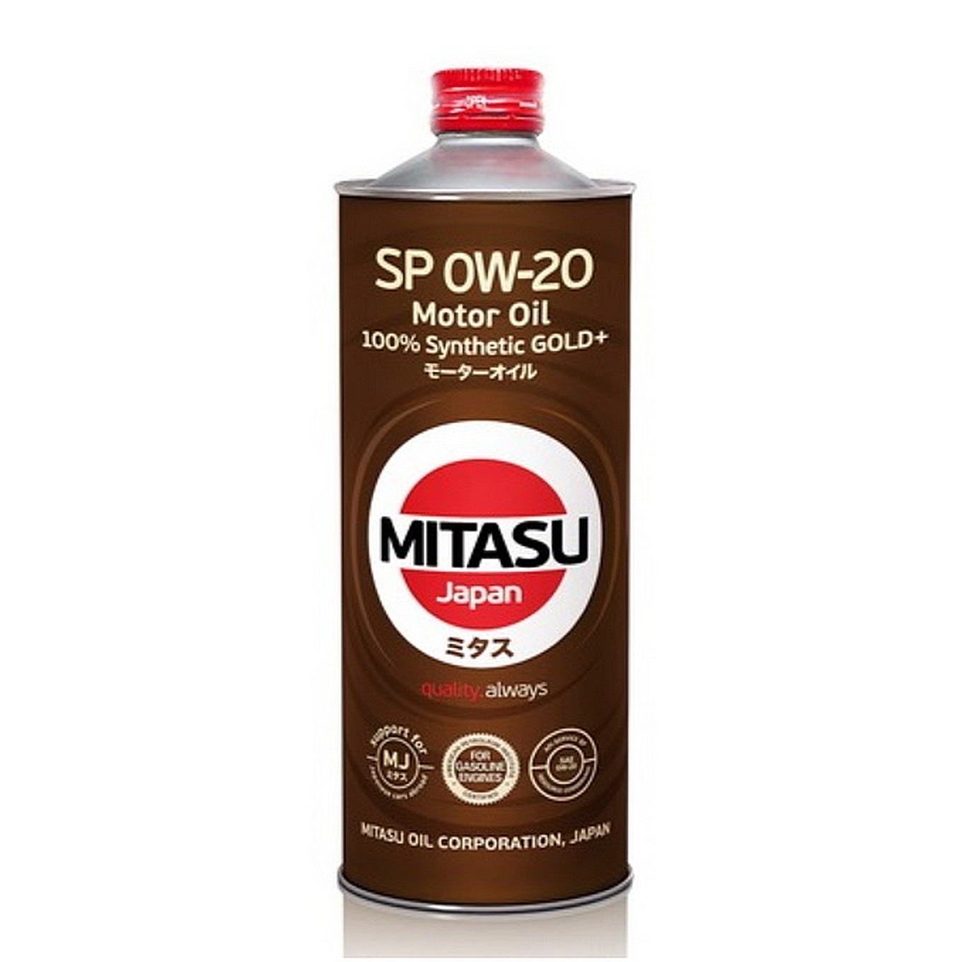 0W20 SP MITASU GOLD Plus 1л синтетическое от магазина Лубриком
