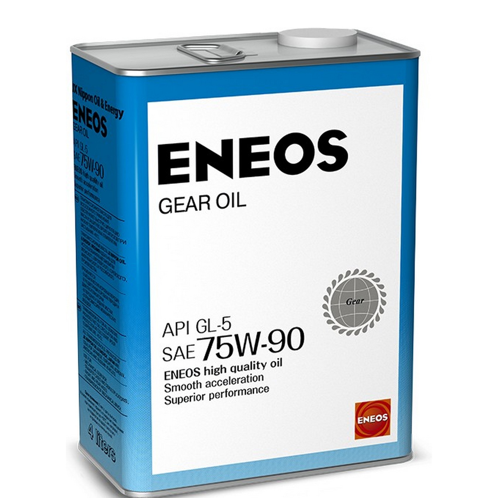 75W90 GL-5 ENEOS Gear Oil 4л от магазина Лубриком