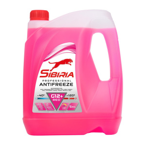 Антифриз SIBIRIA ANTIFREEZE G12+ red -40 3кг от магазина Лубриком