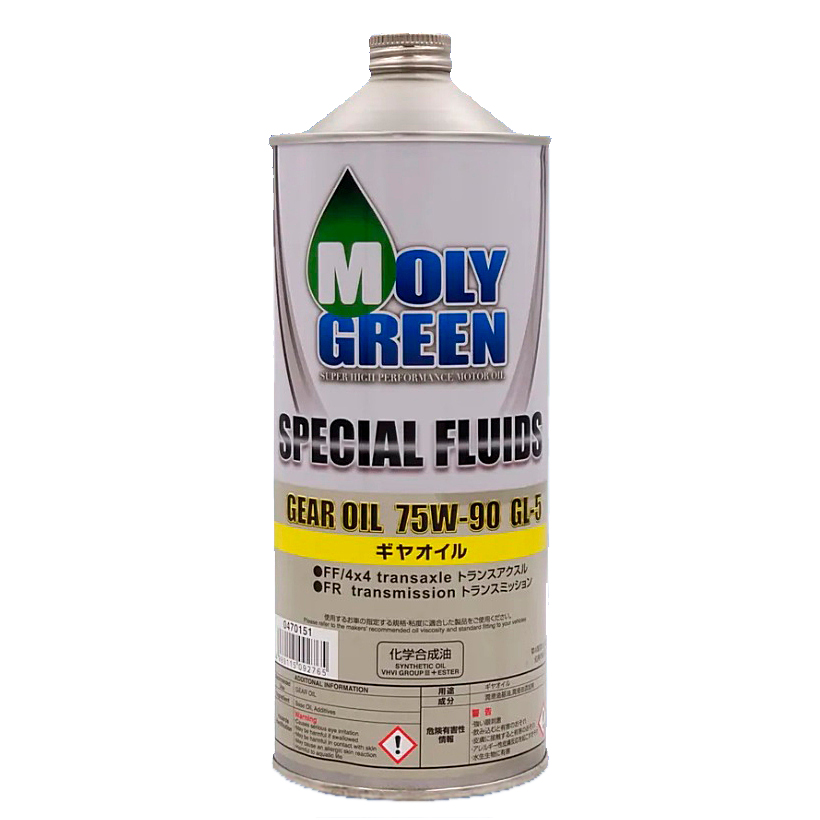 75W90 GL-5 MOLYGREEN GEAR OIL 1л от магазина Лубриком
