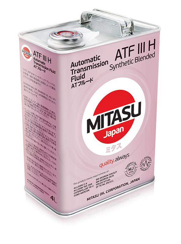 MITASU ATF IIIH п/синтетика 4л от магазина Лубриком