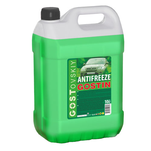 Антифриз ГОСТ зеленый -40 10кг от магазина Лубриком