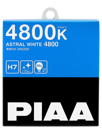 Лампа накаливания PIAA BALB ASTRAL WHITE 4800K HW206 (H7) от магазина Лубриком