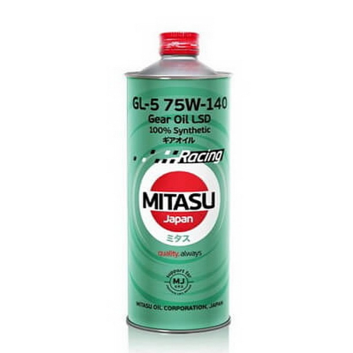 75W140 GL-5 MITASU RACING GEAR LSD 1л синтетическое от магазина Лубриком