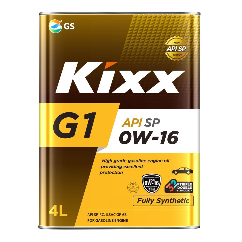 0W16 SP/GF-6B KIXX G1 (GX7) 4л синтетическое от магазина Лубриком