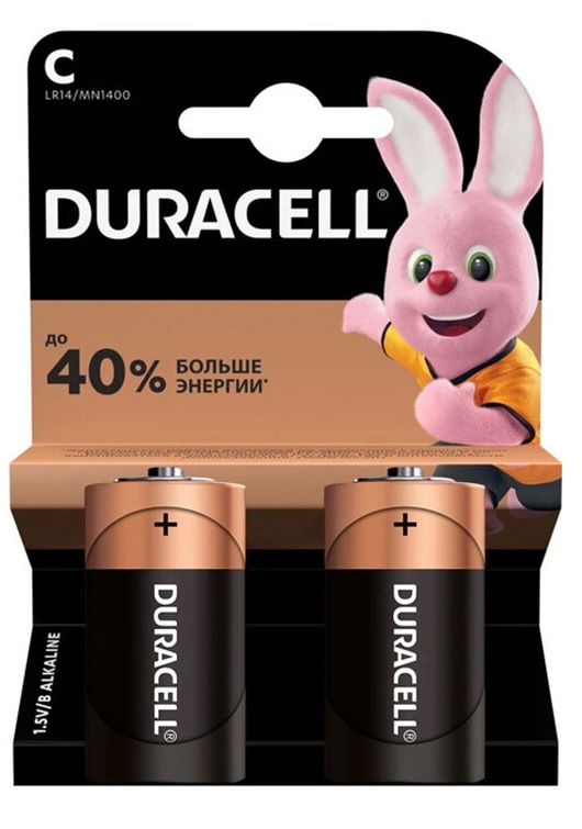 Элемент питания Duracell LR14-2BL (MN1400 Cx2шт) от магазина Лубриком