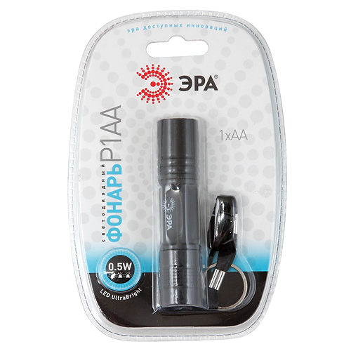 Фонарь ЭРА P1AA 0.5W LED, 1хАА, пластик, бл от магазина Лубриком