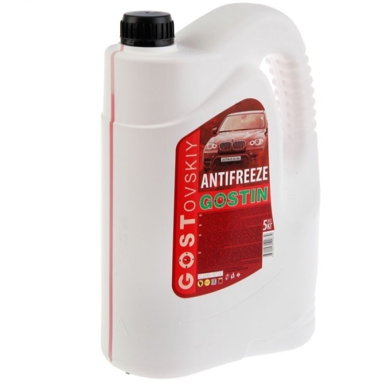 Антифриз ГОСТ красный -40 5кг от магазина Лубриком