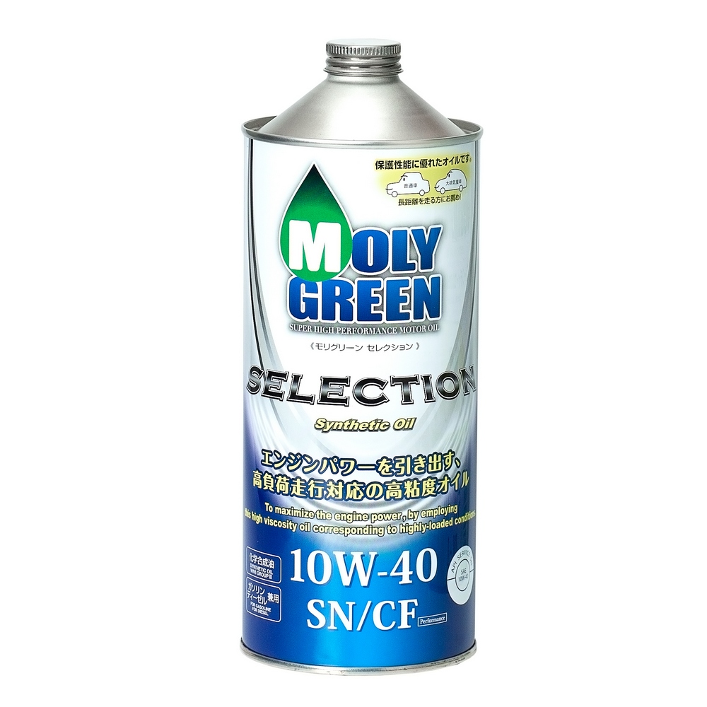 10W40 SN/CF MOLYGREEN SELECTION 1л синтетическое от магазина Лубриком