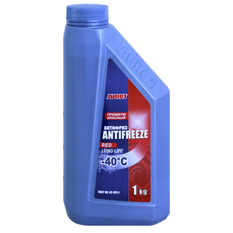 651AF-L Антифриз красный ABRO 1кг от магазина Лубриком