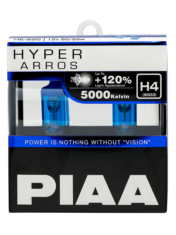 Лампа накаливания PIAA BALB HYPER ARROS 5000K HE-920 (H4) от магазина Лубриком